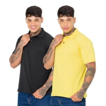 Imagem de Kit 2 Camisa Polo Ridens Estilo Único e Elegante, Compre Agora, P, Pre