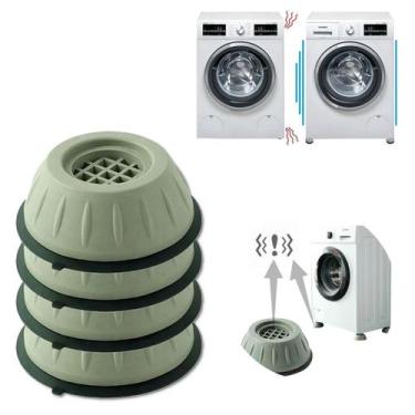 Imagem de Pé Máquina Lavar Secar Antiderrapante Amortece Ruído Pezinho - AL