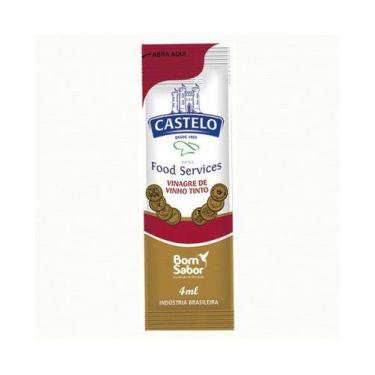 Imagem de Vinagre Vinho Tinto Sache 200x4ml - Bom Sabor
