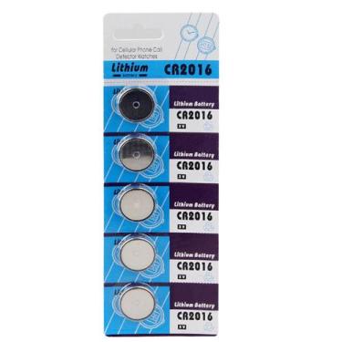 Imagem de Cartela de Bateria Lithium CR2016 3V P/ Relógios Celulares - Friburgo 