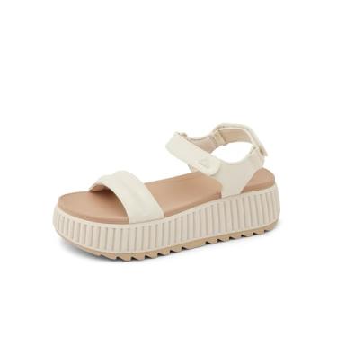 Imagem de Reef Sandálias femininas Vista Higher Raya Platforms-Sandals, Areia vintage, 35