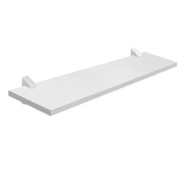 Imagem de Prateleira De Madeira Concept Branca Prat-K (20x80cm)