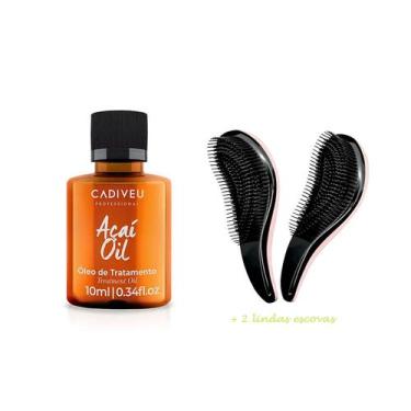 Imagem de Açaí Oil Cadiveu Finalizador Multifuncional 10ml +2 Escovas - Cadiveu 