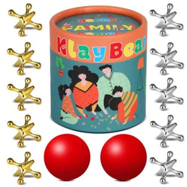 Imagem de Jacks Game KlayBear Retro Vintage para crianças e adultos com bola