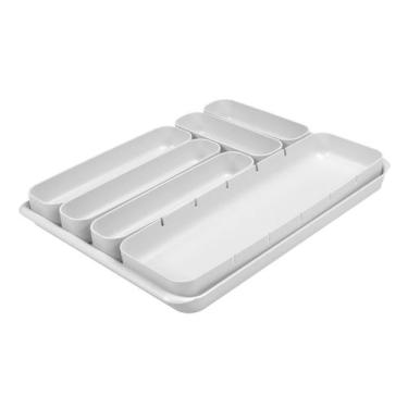 Imagem de Organizador de Gavetas Coza Perfect 37 x 28,5 x 4,2 cm 7 peças Branco