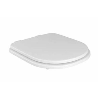 Imagem de Assento Sanitário Poliéster Monocromático Vogue Plus Branco Deca