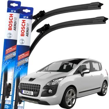 Imagem de Par Palheta Limpador Parabrisa Original Bosch Multiclip Peugeot 3008 2010 à 2017