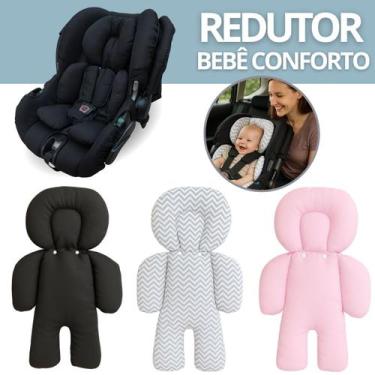 Imagem de Redutor Bebê Conforto Almofada Carrinho Pescoço Ninho Moisés Cadeirinh