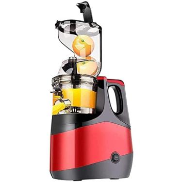 Imagem de ERoomQ Espremedor de suco de prensa a frio, máquina de suco de laranja e cítrico com motor silencioso de calha larga para frutas e vegetais