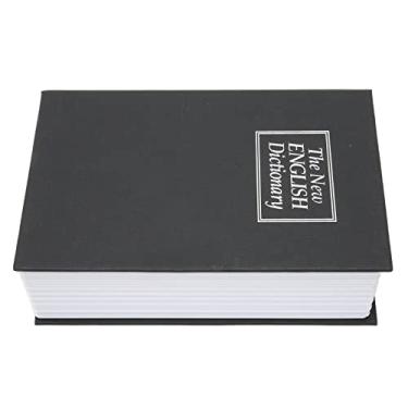 Imagem de F Book S Box with Keys - Armazenamento Elegante para Objetos de Valor Em Casa, Escritório ou Dormitório (Preto)
