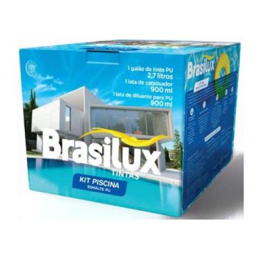 Imagem de Kit Piscina Azul 3,6l Bi Componente - brasilux