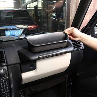 Imagem de CHEYA Caixa de armazenamento ABS Copilot Grip para Mercedes Benz G Class AMG Wagon Cross Country SUV W463 G350 G400 G500 G500 G55 G63 G65 G800 2004-2018 Acessórios de carro