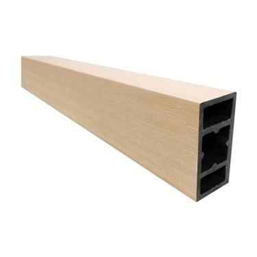 Imagem de Brise Ripado Divisória para Área Externa WPC Maple 10cm de Largura 2,9