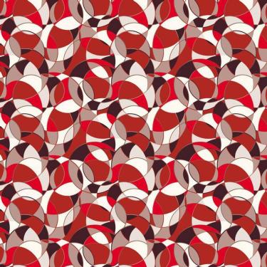 Imagem de Papel De Parede Circulos Coloridos Adesivo Sala Quarto Casal