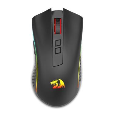 Imagem de Mouse Gamer Redragon Cobra Pro RGB, Wireless, Sem Fio, 16000DPI, 8 Botões Programáveis, USB 2.4G - M711 Pro