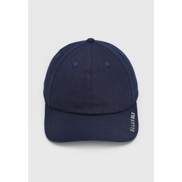 Imagem de Boné Ellus Aba Curva Logo Azul-Marinho Ellus 62EZC53854 masculino