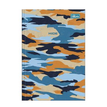 Imagem de Caderno Brochura Capa Dura 1/4 Pequeno Hide 80 Folhas Tilibra Estampa 10