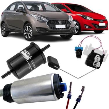 Imagem de Bomba Combustível + Sensor Nível + Filtro Hb20S 1.0 1.6 Flex - CONTINE