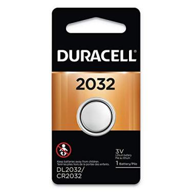 Imagem de Pilha Moeda, Duracell, CR 2032, Copper and Black