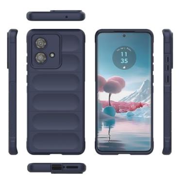 Imagem de Elubugod Capa compatível com Motorola Edge 40 Neo, TPU macio para celular compatível com Motorola Edge 40 Neo 5G XT-2307-1 XT-2307-3, capa azul