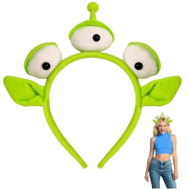 Imagem de UV-BANS Alien Headband for Alien Costume Women Kids & Adult, Halloween Headband Alien Ears Party Cosplay Costume Hair Accessories