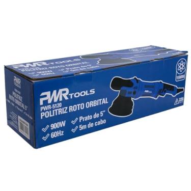 Imagem de Politriz Roto Orbital 5" - 15mm - 900W - PWR Tools PWR -5120 110V