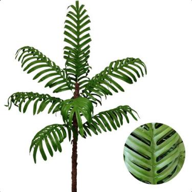 Imagem de Palmeira Areca Bambu Planta Artificial Sem Vaso Decoração - Flor de Me