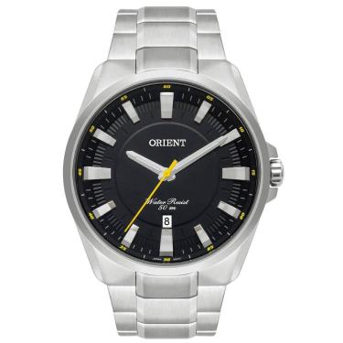 Imagem de Relógio Masculino Orient Mbss1354 P1Sx Prata E Preto