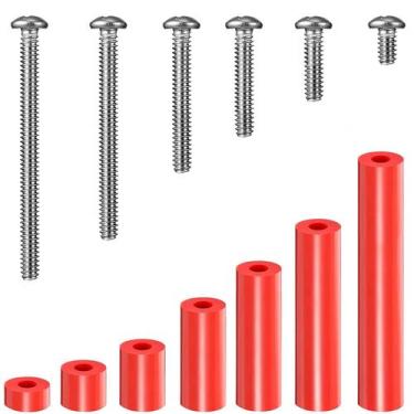 Imagem de Kit extensor de tomada elétrica de 195 peças com parafusos LonlyEagle