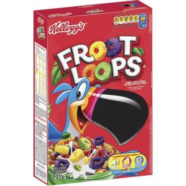 Imagem de Cereal Matinal Sucrilhos Froot Loops 230g, 230g, Frutas