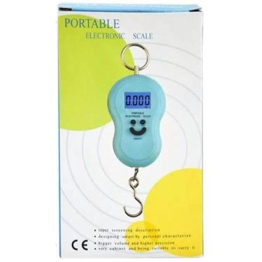 Imagem de Balança Digital Portáti De Gancho Mão Com Tara 50Kg