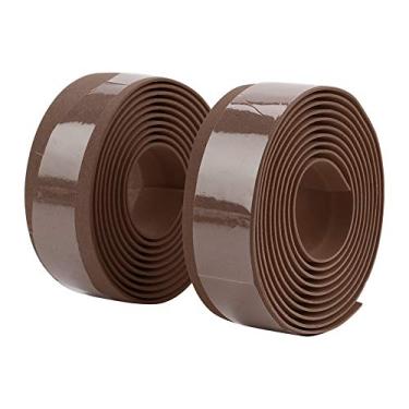 Imagem de Domary Fita de Bicicleta de Bicicleta de Bicicleta de Estrada e Eva Road, Embrulho de Alça Resistente a Lágrimas Com Ventilação e Prova de Skid, para Entusiastas do Ciclismo (Marrom)