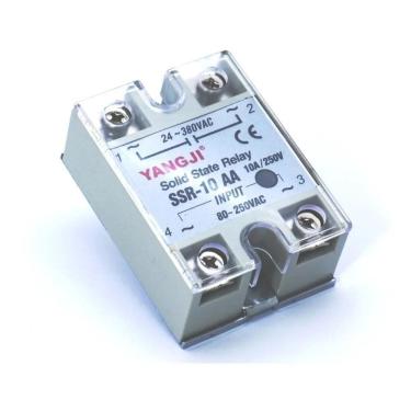 Imagem de 2X Relê Estado Sólido Contator Ssr Ac 110V 220V 10A