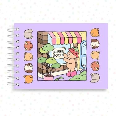 Imagem de 10X Livro Colorir Bobbie Goods 50 Folhas Desenhos Pintar Ur