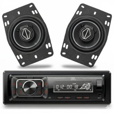 Imagem de Kit Rádio JBL Celebrity 150 BT USB FM Auxiliar e Par Alto Falante 4 po