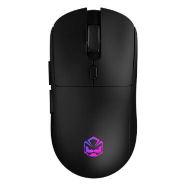 Imagem de Mouse Gamer Sem Fio Pcyes Basaran Stealth Black Vulcan - 10000 Dpi - R