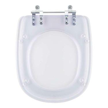 Imagem de Tampa de Vaso Acrilico Transparente Dona Beja para bacia Santa Clara 6