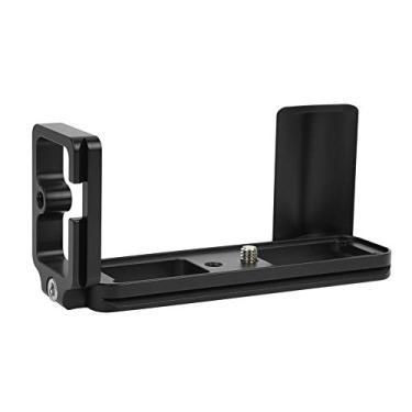 Imagem de KIMISS Câmera L Placa Suporte de Liberação Rápida Em Liga de Alumínio Durável Punho de Mão Em Formato de Usinagem CNC Compatível Com Fuji X E3 Mirrorless para Fotografia Vertical