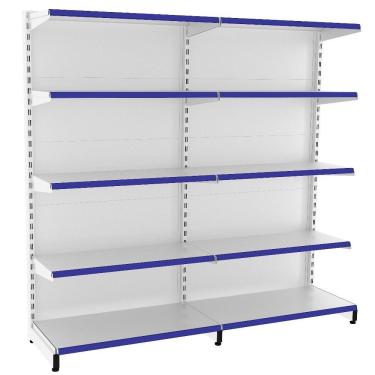 Imagem de Gôndola Parede Prateleira Lateral 1 Inicial + 1 Continuação