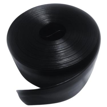 Imagem de Limitador Separador de Grama Jardim Casa Pedra Alambrado Portão 3, 5 ou 10 metros ((3 metros),Preto)