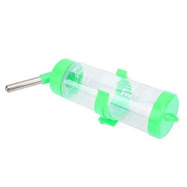 Imagem de Tnfeeon Garrafa de água para Animais Pequenos, Dispensador de Hamster Sem Gotejamento, Fácil Instalação, 125ml para Hamsters Anões, Cobaias, Chinchilas, Coelhos (125ML)