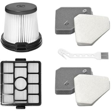 Imagem de HEPA Substituição do filtro de espuma por motor: para Shark BU3523 BU3521 BU3120 IW3511 IW1111 IW1120 IW3120 IW1000 Limpador sem fio leve limpo, aspirador de pó sem fio vazio, sistema de esvaziamento