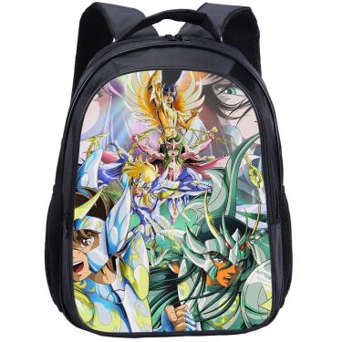 Imagem de Mochila Saints Seiyas Anime School para crianças 30x13x40cm