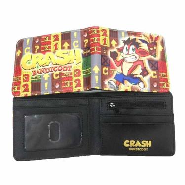 Imagem de Carteira Crash Bandicoot Anime Characters Slim BiFold PU