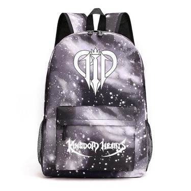 Imagem de Mochila Kingdoms Hearts Ki para Kids School Oxford 31x14x42cm