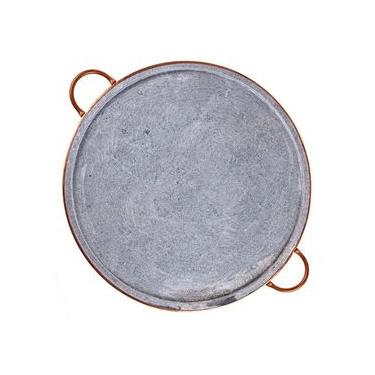 Imagem de Forma Para Pizza Pedra Sabão 35Cm - Rei Das Panelas