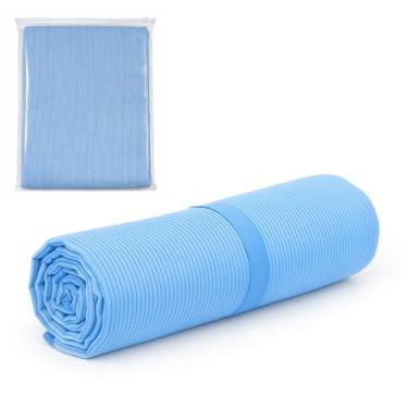 Imagem de STEEL-LAND Toalha de praia de microfibra, toalha de piscina leve de secagem rápida, toalha de banho macia super absorvente para natação, academia, viagens, acampamento e ar livre, sem areia, compacta