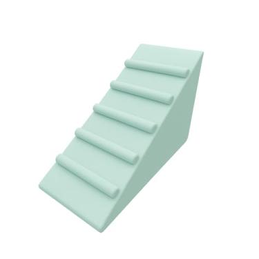 Imagem de Rampa e Antiderrapante com Degraus para Pet Cachorro e Gatos Durável Segura para Todos os Portes (Menta)