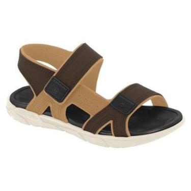 Imagem de Sandália Papete Com Velcro Juvenil Molekinho Original 2400.164-Masculino
