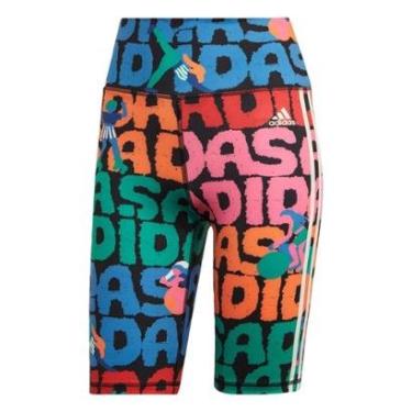 Imagem de Shorts Bike adidas x FARM Rio Adidas-Feminino